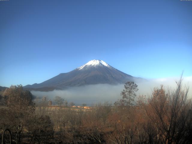 山中湖からの富士山