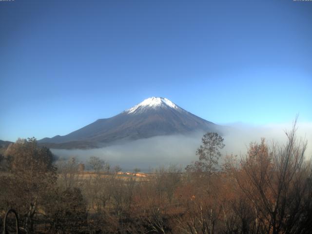 山中湖からの富士山