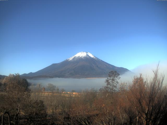 山中湖からの富士山