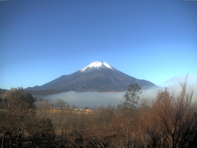 山中湖からの富士山