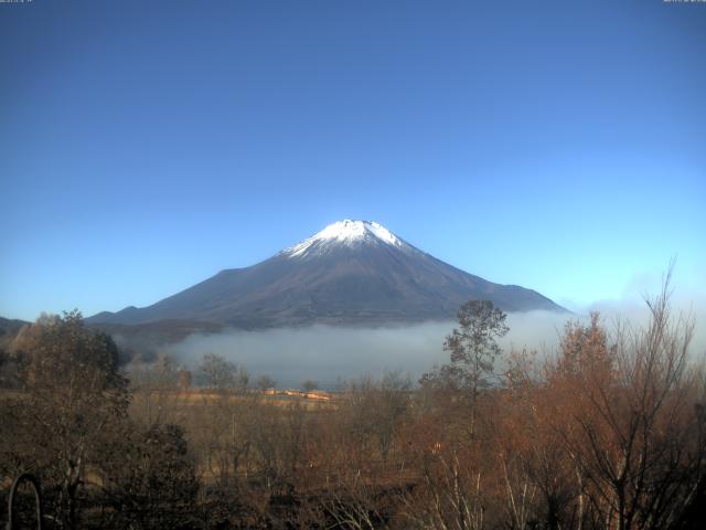 山中湖からの富士山
