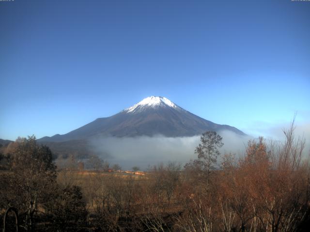 山中湖からの富士山