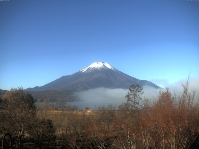 山中湖からの富士山