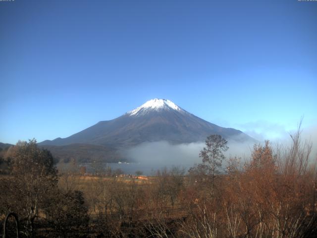 山中湖からの富士山