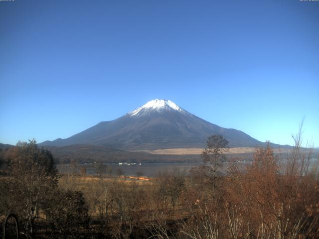 山中湖からの富士山