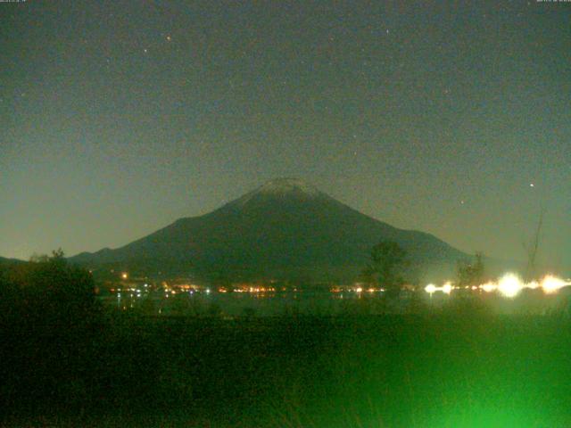 山中湖からの富士山