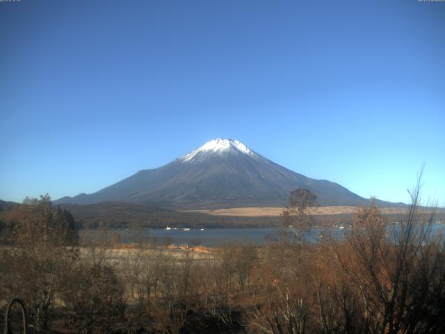 山中湖からの富士山