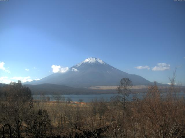 山中湖からの富士山