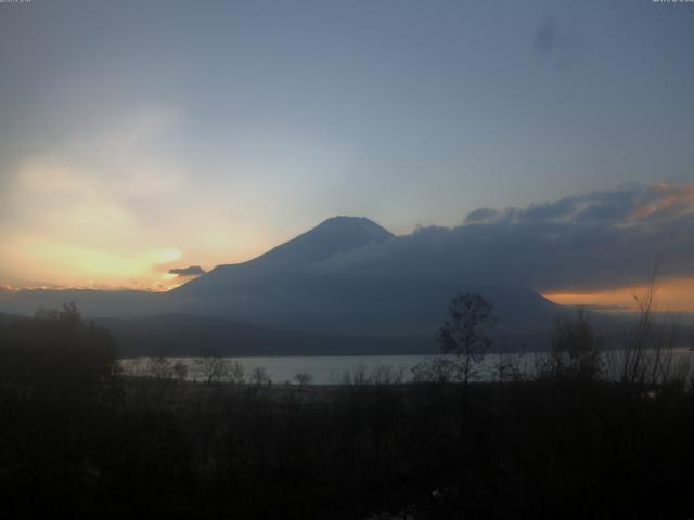 山中湖からの富士山