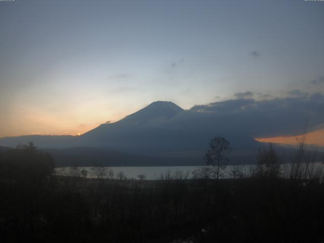 山中湖からの富士山