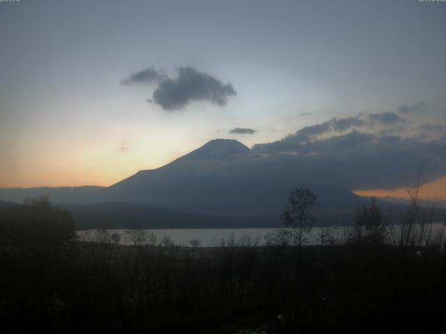 山中湖からの富士山