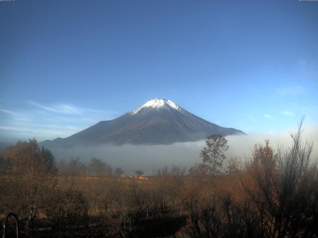 山中湖からの富士山