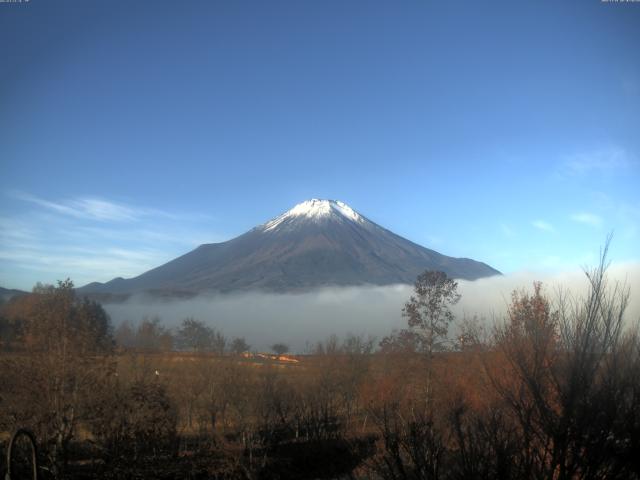 山中湖からの富士山