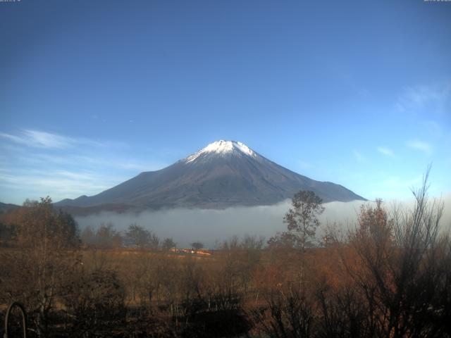 山中湖からの富士山