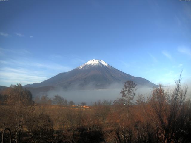 山中湖からの富士山