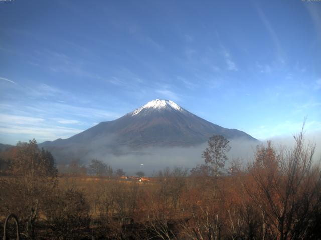 山中湖からの富士山