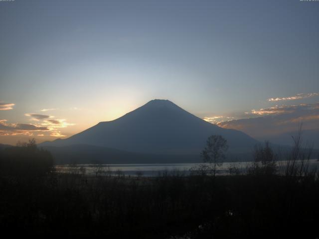 山中湖からの富士山