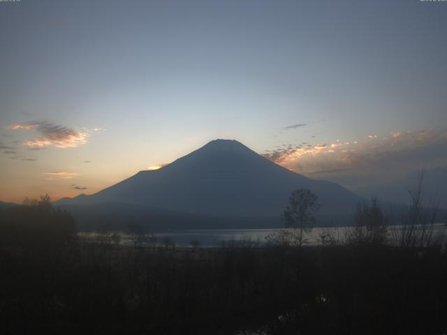 山中湖からの富士山
