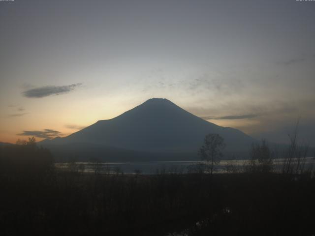 山中湖からの富士山