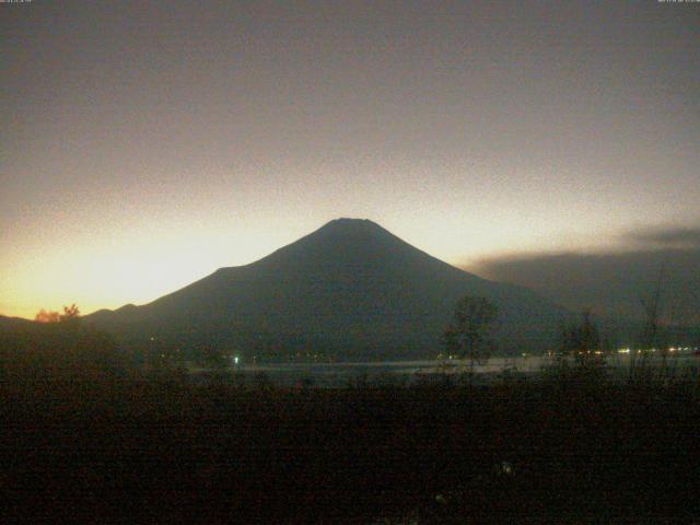 山中湖からの富士山