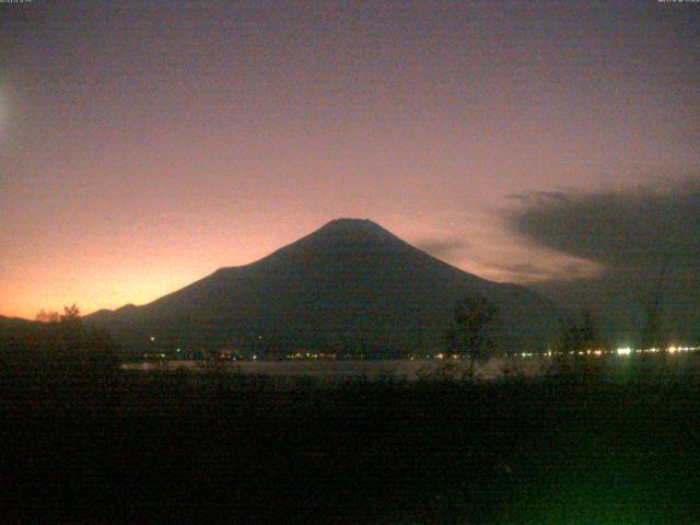 山中湖からの富士山