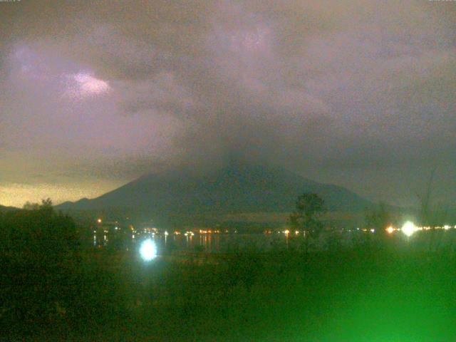 山中湖からの富士山