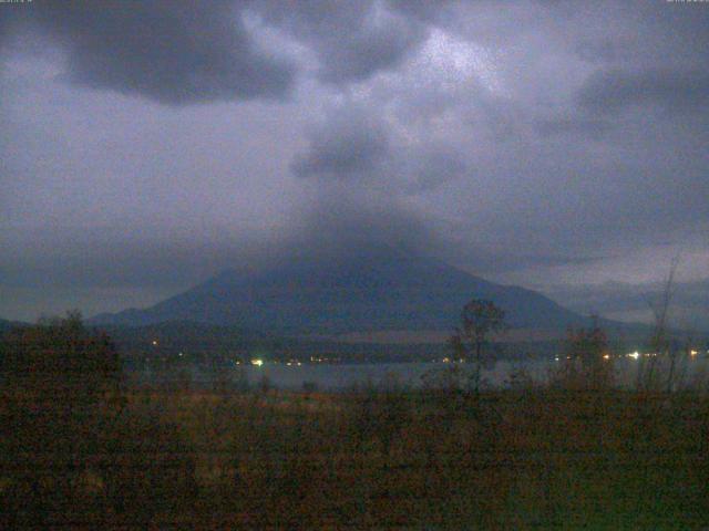山中湖からの富士山