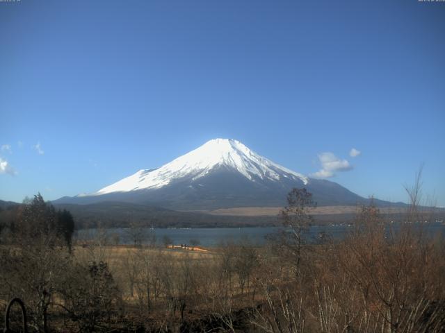 山中湖からの富士山