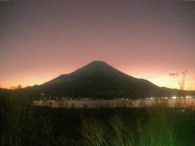 山中湖からの富士山