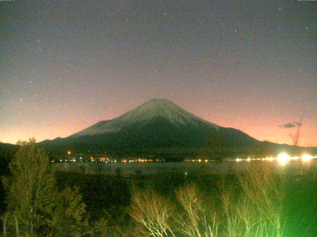 山中湖からの富士山