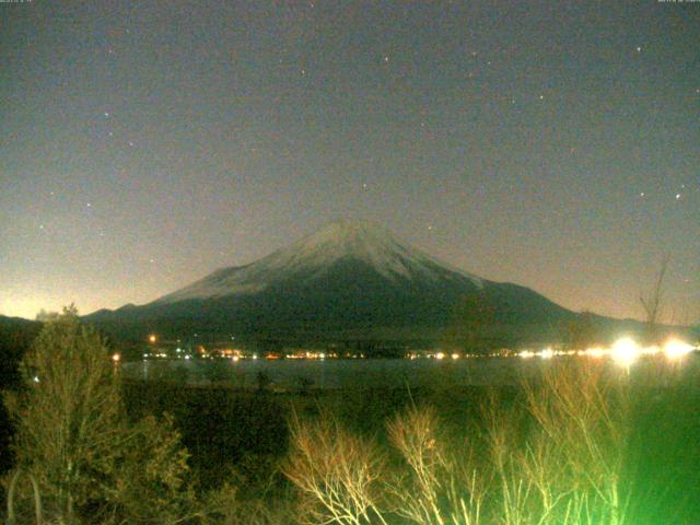 山中湖からの富士山
