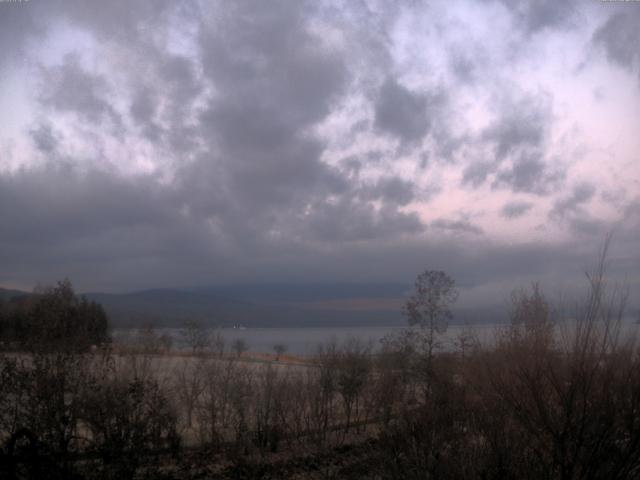 山中湖からの富士山