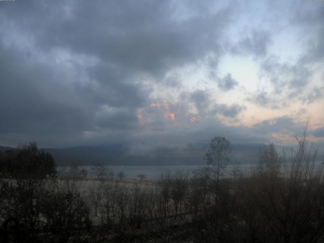 山中湖からの富士山