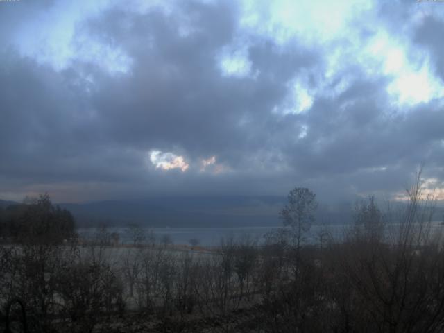 山中湖からの富士山