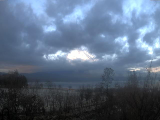 山中湖からの富士山
