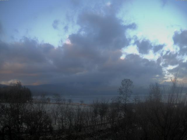 山中湖からの富士山