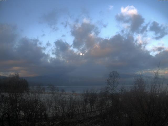 山中湖からの富士山