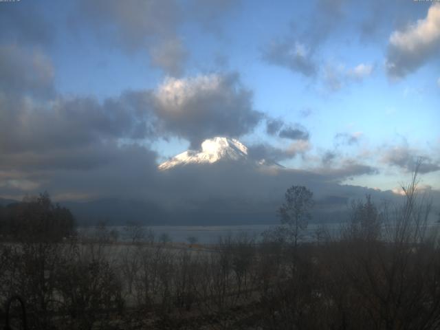 山中湖からの富士山