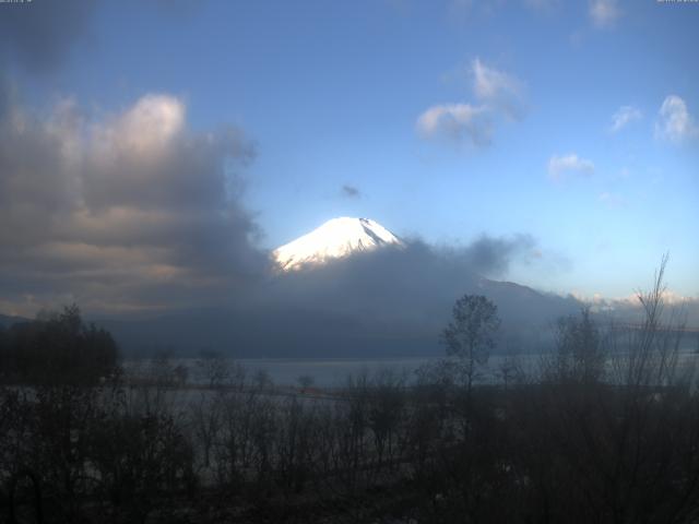 山中湖からの富士山