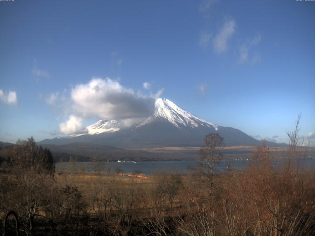 山中湖からの富士山