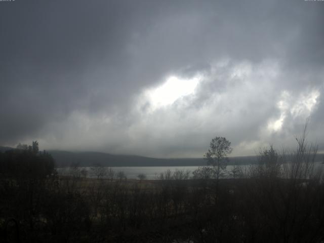 山中湖からの富士山