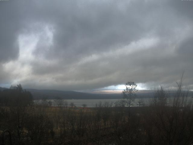 山中湖からの富士山