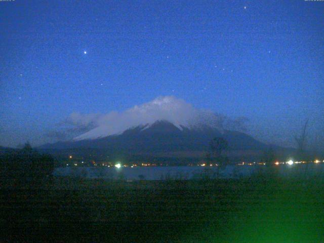 山中湖からの富士山