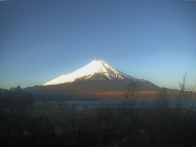 山中湖からの富士山