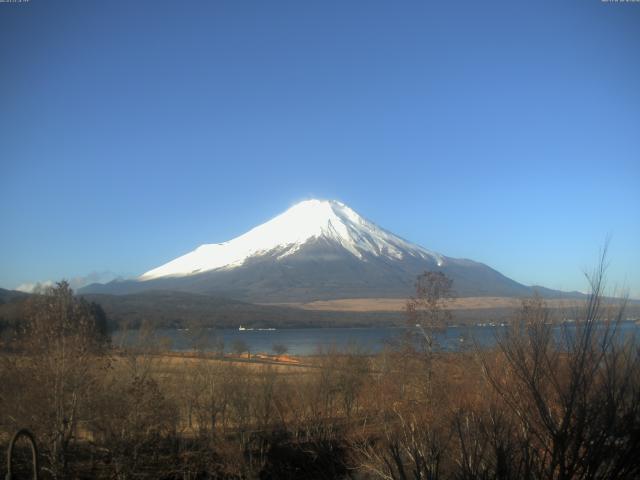 山中湖からの富士山