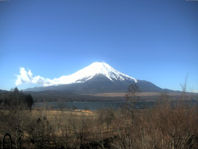 山中湖からの富士山