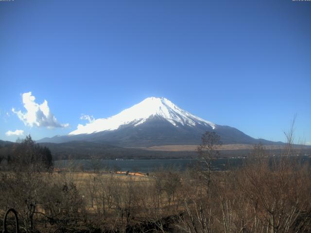 山中湖からの富士山