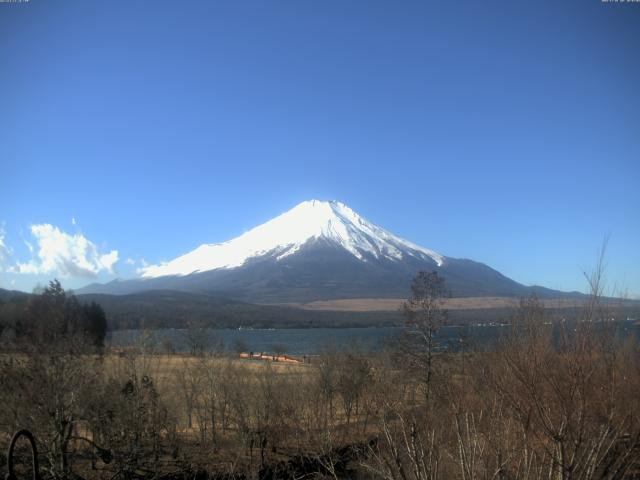 山中湖からの富士山