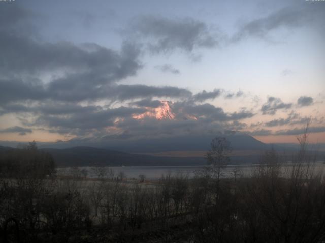 山中湖からの富士山
