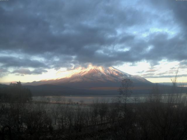 山中湖からの富士山